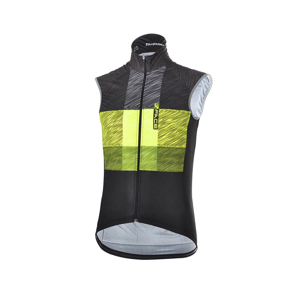 Gilet Antivento Graphite gilet antivento Threeface S yellow 