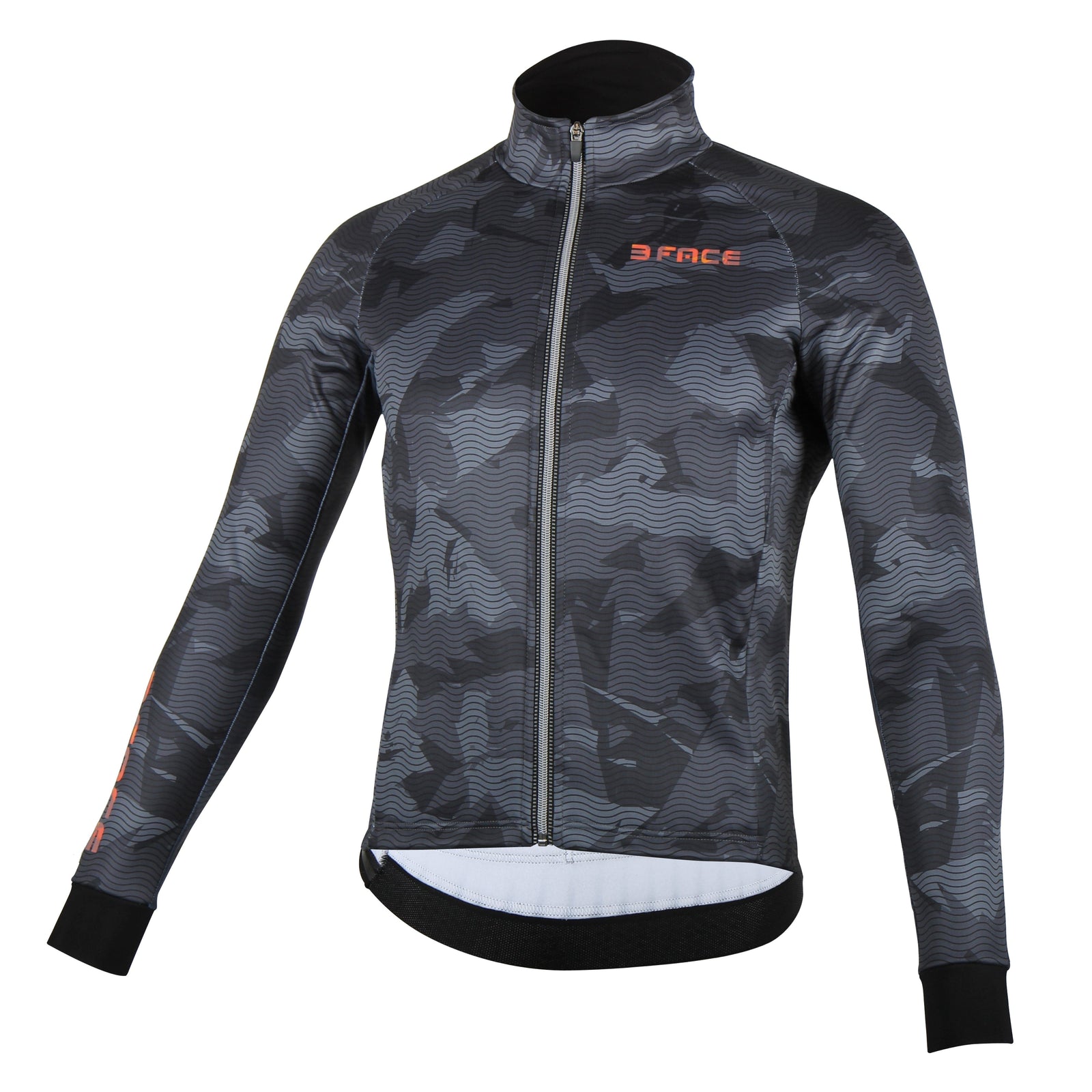 Giubbino Invernale Camaleon Magliette da ciclista Threeface XS orange 