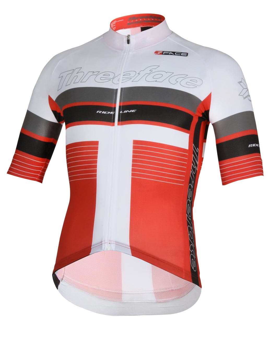 Maglia manica corta Top Slim Magliette da ciclista Threeface 